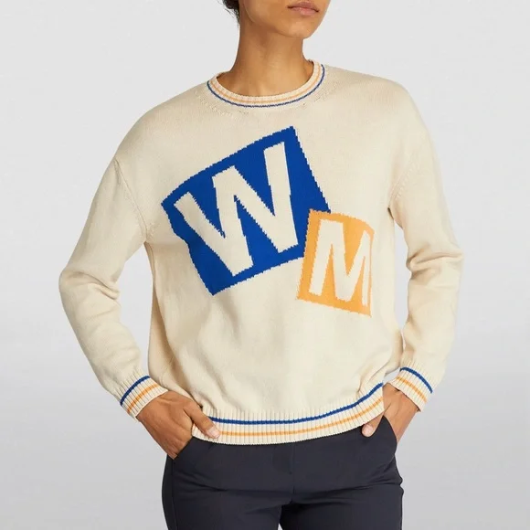 Weekend MaxMara Women Crewneck Sweater, Size Small - Picture 3 of 8